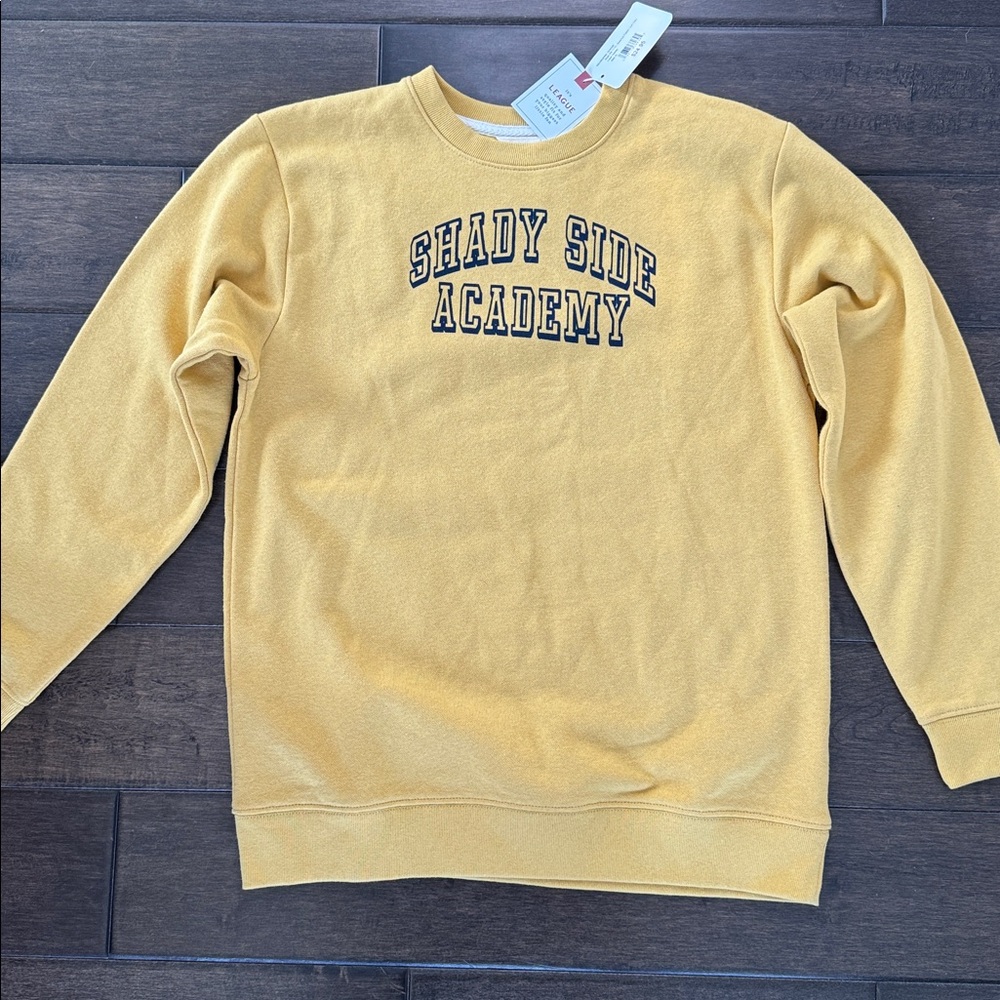 ❤️3/$30 Shady Side Academy Honey Colored Boys Sweatshirt - Picture 2 of 8